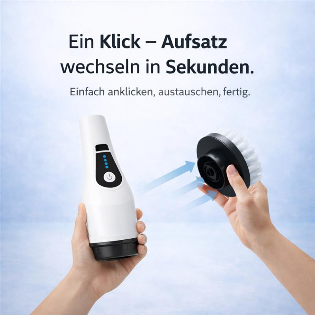 SANVORI Akku-Reinigungsbürste Pro